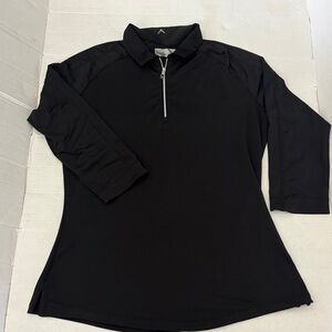 Callaway Black 1/4 zip black Shirt